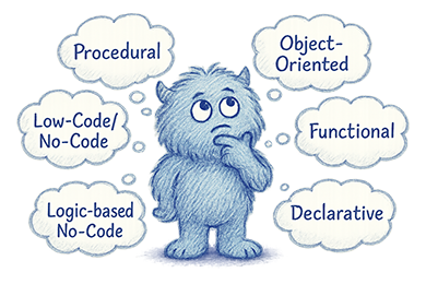 Monster thinking about programming paradigms